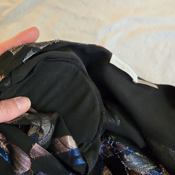 Ramy Brook sz 4 Shaina Lurex Silk Jacquard Mini Dress - Picture 10 of 12